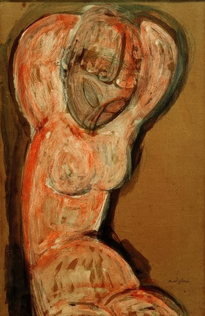 Caryatid by Amedeo Modigliani