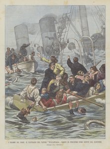 The Dramas of the Sea, the Shipwreck of the Steamer Wallawalla Loaded with Gold Seekers Returning from the Klondike