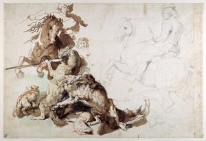 A Wolf and Fox Hunt (The European Hunt)