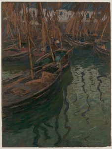 A Dock Harmony--Fishing Boats