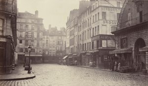 Rue de la Lingerie, de la rue Berger, 1860s-70s