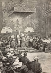 Consistory on November 13, Pope Leo XIII creating new cardinals, Vatican