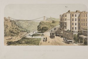 Suspension Bridge, from Sion Hill, Clifton, c.1875