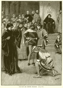 Joan of Arc before Charles
