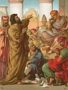 Moses and Aaron before Pharaoh