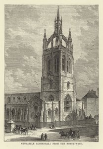 Newcastle Cathedral, from the North-West