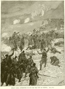 Osman Pasha attempting to cut his Way Out of Plevna