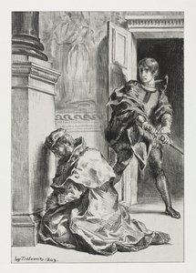 Hamlet Attempts to Kill the King, 1843