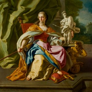 Allegory of the nobility of the order of Malta, 1747
