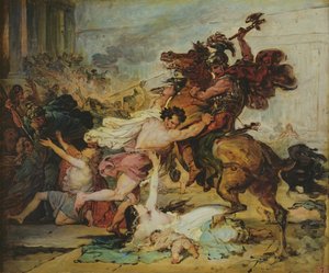 Sketch of The Ransack of Jerusalem by the Romans