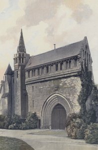 Sainte-Radegonde, Remains of Marmoutier Abbey