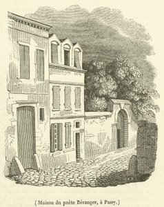 House of the Poet Beranger, in Passy