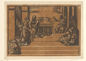 Martha Leading Mary Magdalene to the Temple