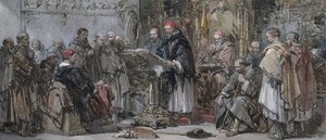 A Scene of Monastic Life: Preaching in the Church