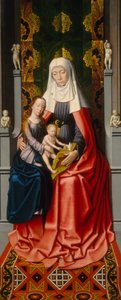 The Saint Anne Altarpiece: Saint Anne with the Virgin and Child (middle panel)