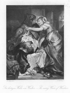 Scene from The Merry Wives of Windsor