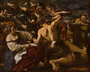 Samson Captured by the Philistines by Guercino
