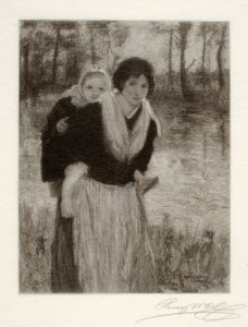 By the River