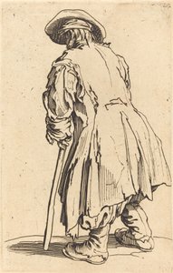 Old Beggar with One Crutch, c.1622