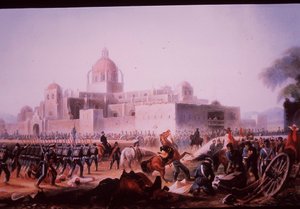Mexican-American War (1846-48), US Troops Attack San Mateo at Churubusco