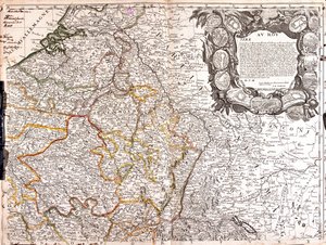 South Netherlands, Belgium, France (Region: Nord-Pas-de-Calais, Picardy, Île-de-France, east Centre, north Burgundy, north Franche-Comté, Champagne-Ardenne, Lorraine, Alsace), Switzerland (Canton: Jura, Basel-Stadt, Basel-Lapd, Solothurn, Aargau, Zurich, S