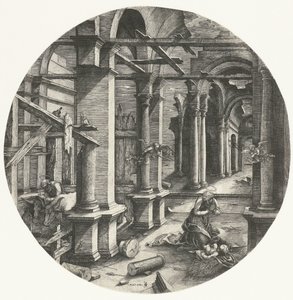 The Holy Family in Bethlehem