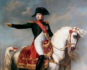 Napoleon on the Battlefield of Wagram (detail)