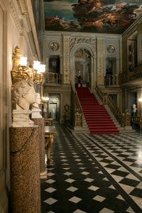 The Painted Hall. Chatsworth House, Derbyshire