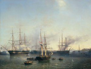 Conquest of Palembang, Sumatra in Indonesia, by Lieutenant-General De Kock, June 24, 1821