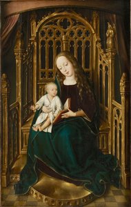 The Virgin and Child Enthroned