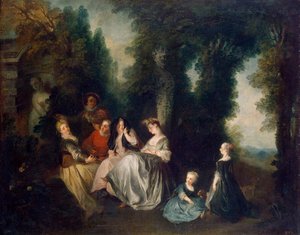 Party in the Garden, 1690-1743
