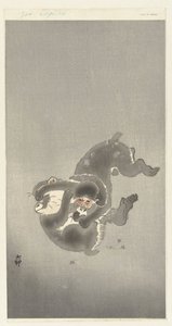 Two Playing Monkeys