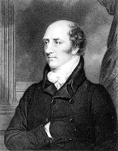 Portrait of George Canning Engraved by William Holt