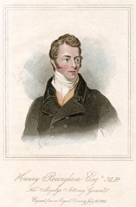 Henry Peter Brougham, 1st Baron Brougham and Vaux, Scottish Lawyer and Politician