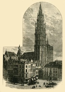 Notre Dame, Antwerp, 1890