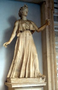 Roman goddess Juno, wife and sister of Jupiter, Queen of Heaven