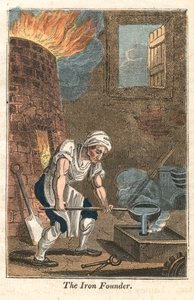 The Iron Founder, Rotherham, Yorkshire, 1821