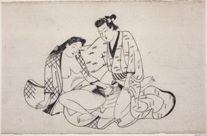 A Sheet from a Shunga Album