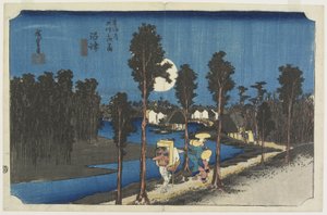 Dusk Scene, Numazu, c. 1833