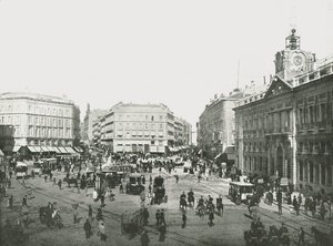 The Puerta del Sol, Madrid, Spain
