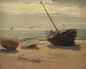 Boats on the Beach. Skagen