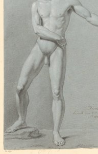 Standing Male Nude, Front View (3rd Prize 1810)