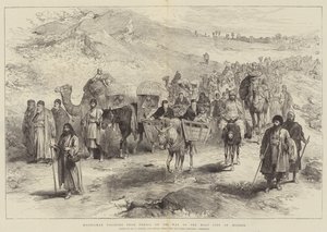 Mussulman Pilgrims from Persia on the Way to the Holy City of Meshed