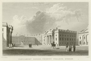 Parliament Square in Dublin
