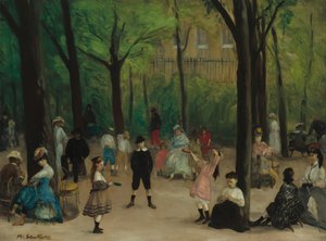Luxembourg Gardens, 1906
