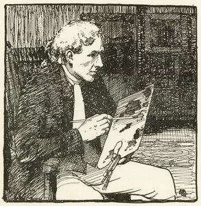 Illustration for The Deserted Village by Oliver Goldsmith