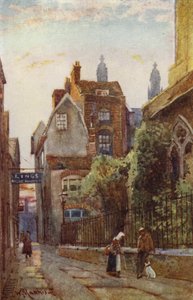 Old Houses near St Edwards Church and St Edwards Passage