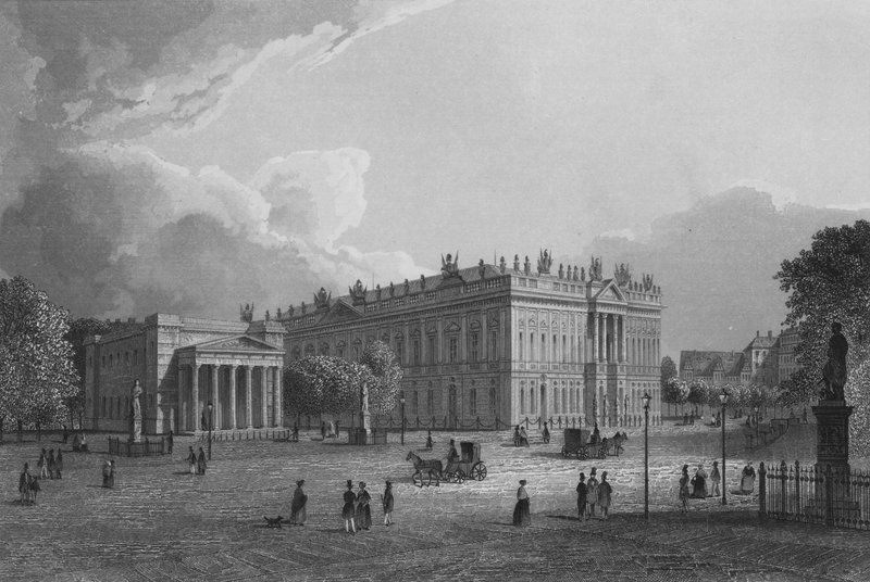The Royal Guardhouse and the Armoury, Berlin by German School